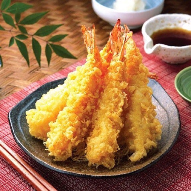 เมนูอาหารญี่ปุ่น “Tempura” หรือกุ้งชุบแป้งทอดในประเทศไทย